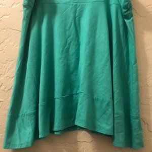 teal skirt